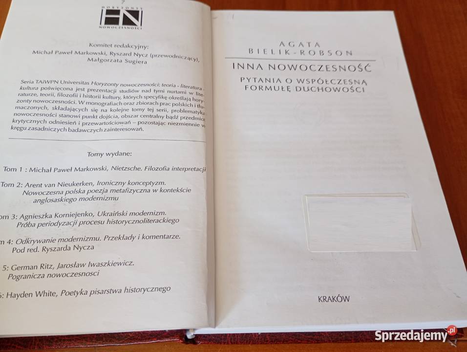 Inna nowoczesność pytania o współczesną formułę Gdańsk sprzedam