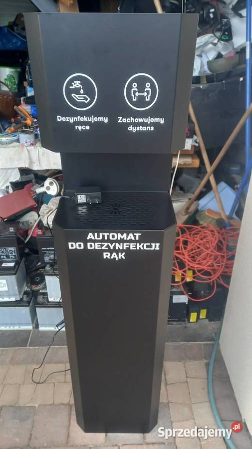 Podajnik do płynu do dezynfekcji