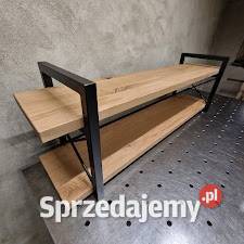 półka wisząca na ścianę książki loft dąb DĘBOWA Bartoszyce sprzedam