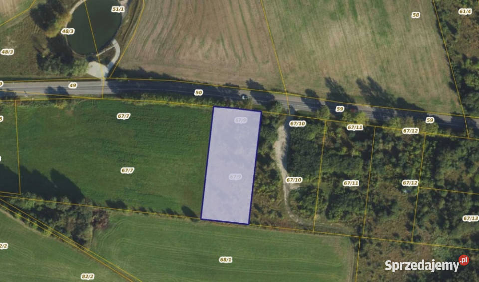 Działka 679 w miejscowości Dębogórze Sprzedaż pomorskie