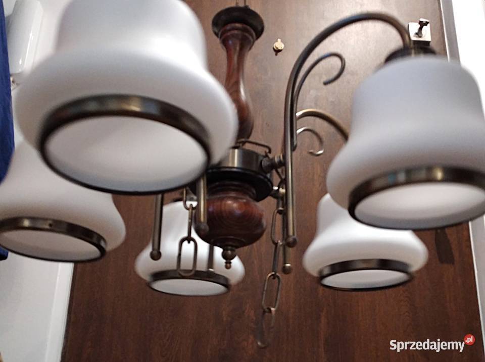 duży żyrandol Lampy wiszące Lampy wiszące małopolskie