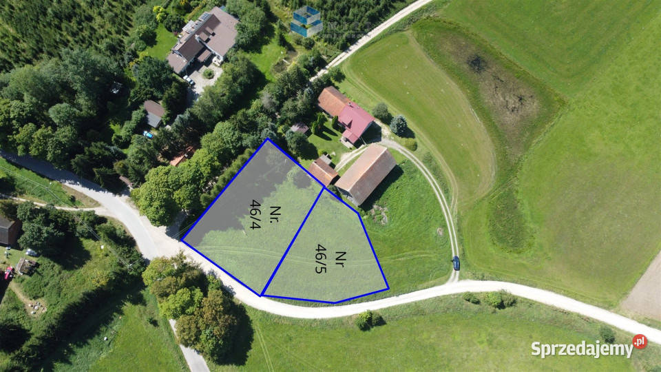 Działka Wilimy 1070m2 warmińsko-mazurskie