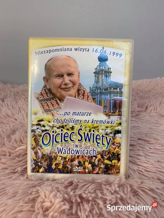 Płyta DVD Ojciec Święty w Wadowicach NOWA Jasło