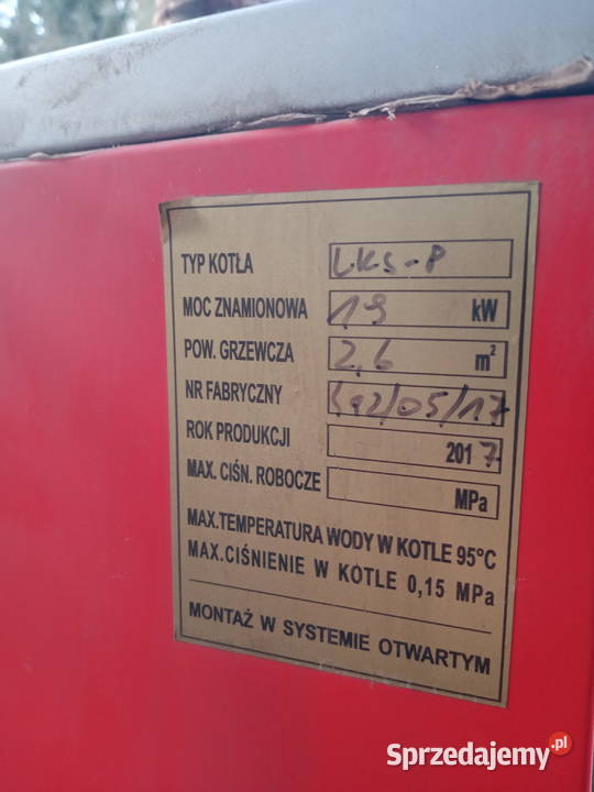 Piec 19kW z dmuchawą i sterownikiem Nieporęt