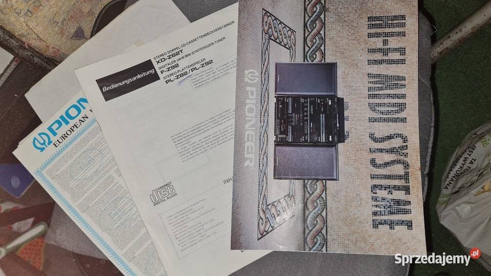Pioneer midi wieza Elektronika Kluczbork sprzedam