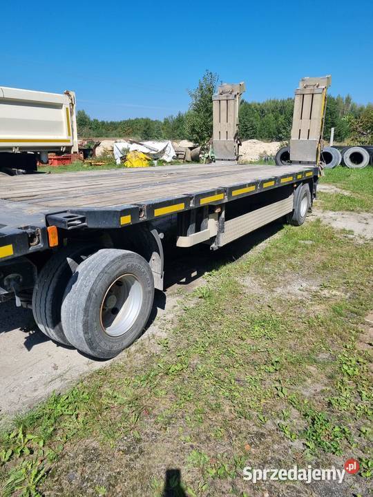 Przyczepa niskopodwoziowa do przewozu sprzętu lubelskie