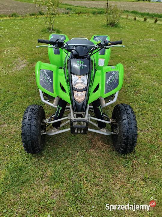 Kawasaki kfx 400 2006 z homologacją 9000km Kawasaki Iskrzynia sprzedam