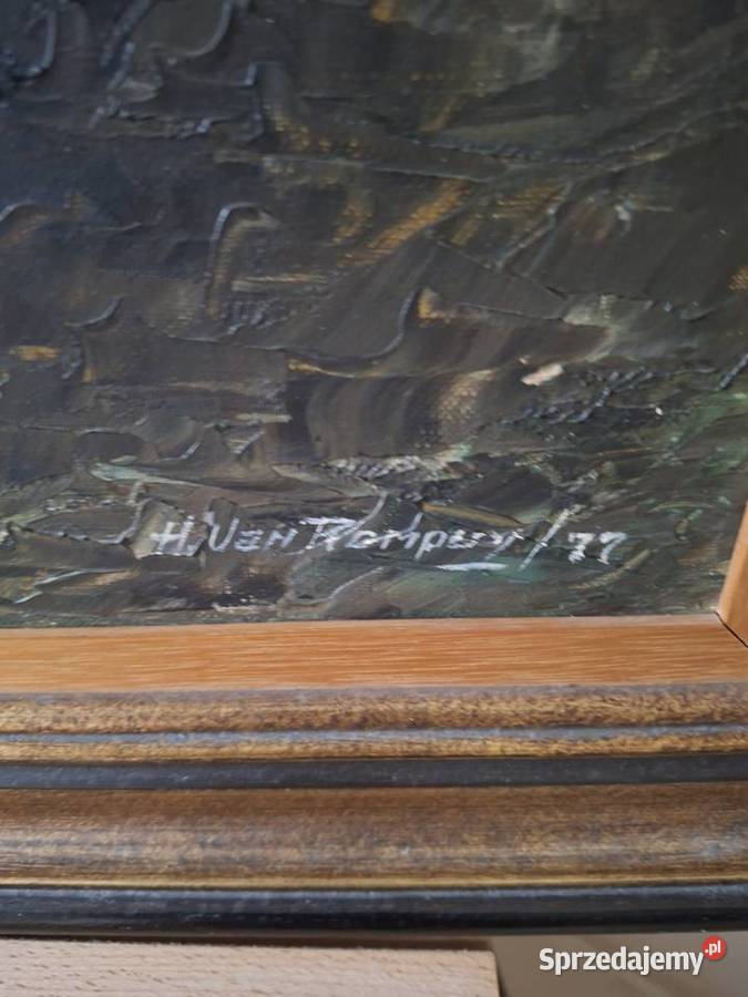 Kopia obrazu sygnowana unikat Janes Ensor Nowa Sól