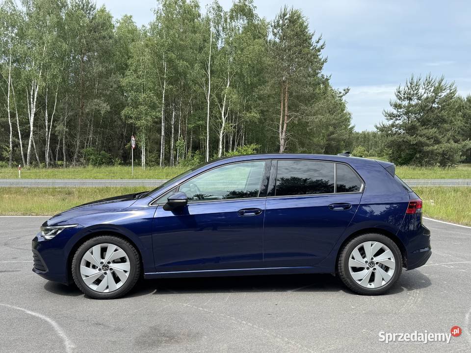 VW Golf 8 2021r 15 TSi 130 Salon Led Ambient ABS łódzkie Poddębice sprzedam