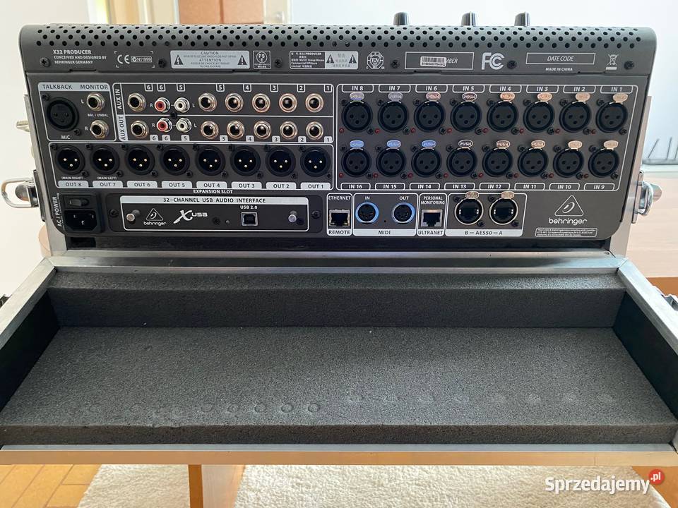 Mikser cyfrowy Behringer x32 Producer hard case