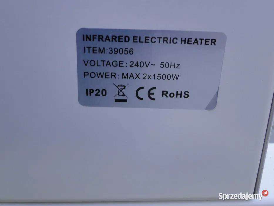 Nagrzewnica ŻARNIK LAKIERNICZY ogrzewacz Łętownia