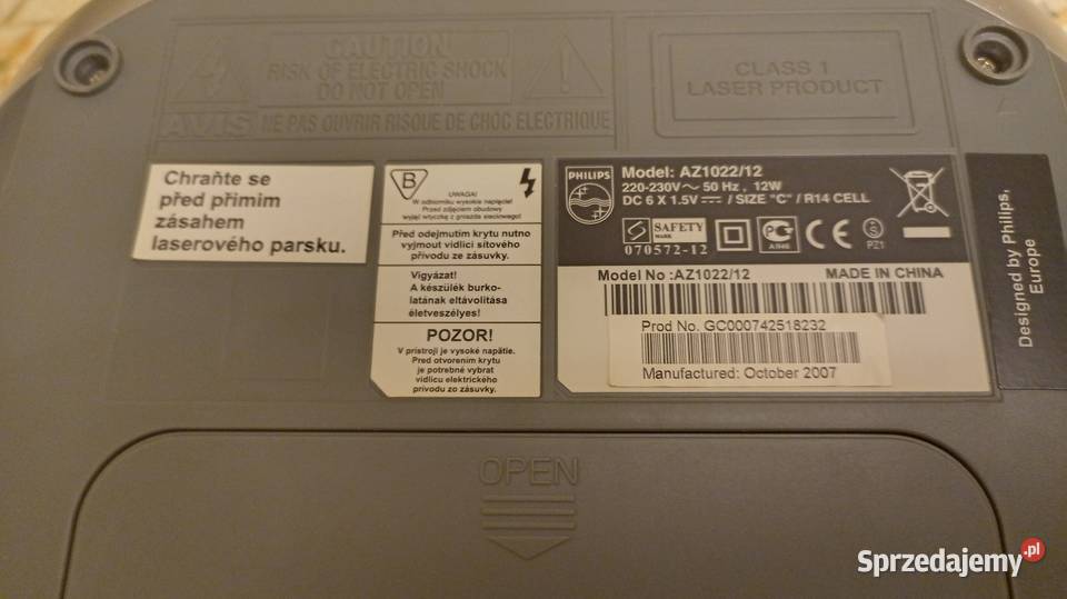 Radioodtwarzacz Philips AZ102212 wielkopolskie Tarnowo Podgórne
