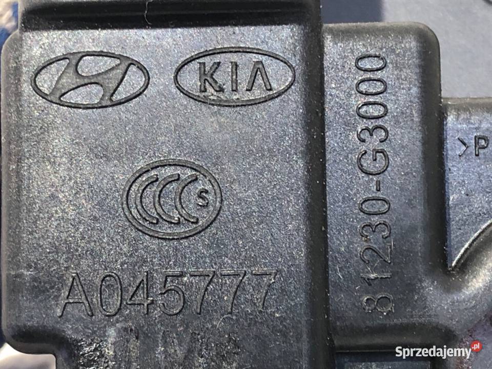 ZAMEK KLAPY TYŁ HYUNDAI i30 Hatchback 81230G3000 podkarpackie