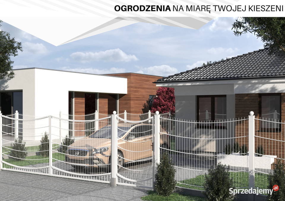 Panele ogrodzeniowe dekoracyjne drut