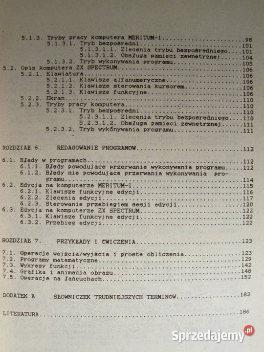 problemu do programu BASIC Henryk Biesiada Kielce sprzedam