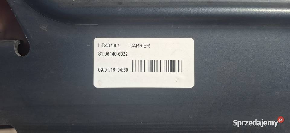 MAN TGX TGS MOCOWANIE CHŁODNICY BOCZEK OBUDOWA Bieleń