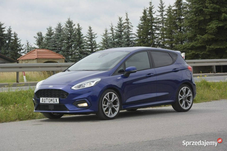 Ford Fiesta 10EcoBoost BO Play doinwestowany niebieski Fiesta