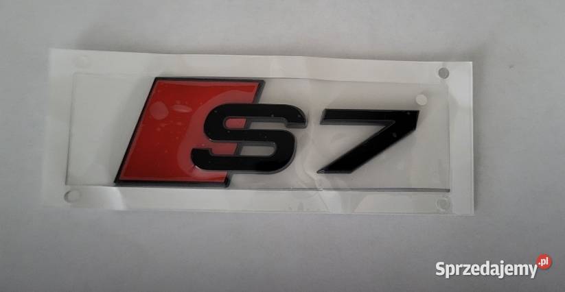 Emblemat czarny S7 klejany S3 S4 S5 S6 S8 Zamość