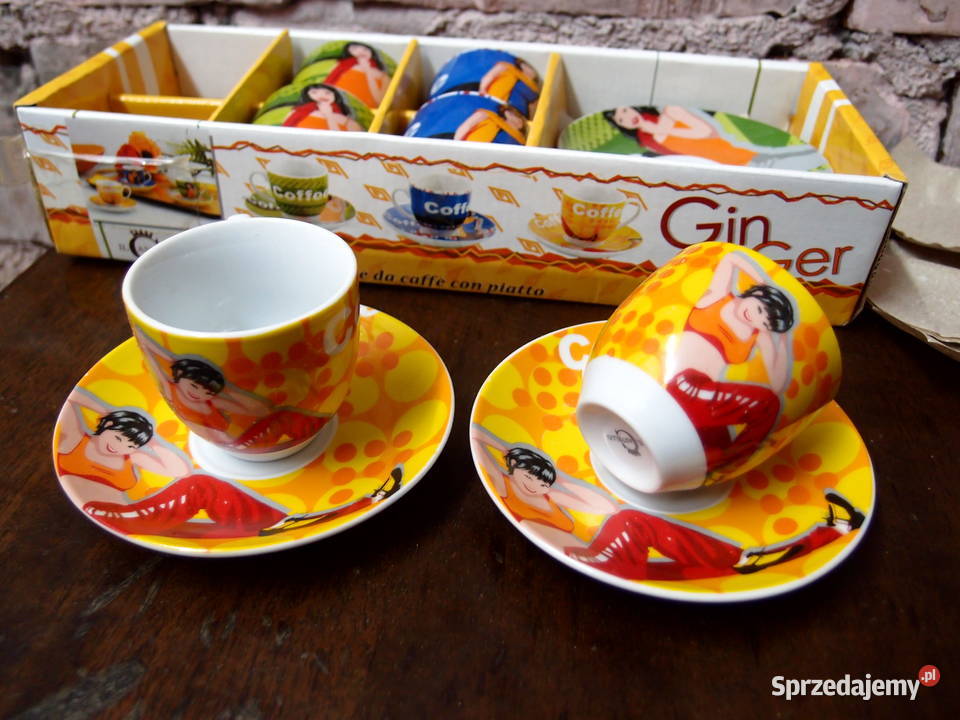 Zestaw 6 filiżanek do kawy espresso 90ml z łódzkie Łódź sprzedam