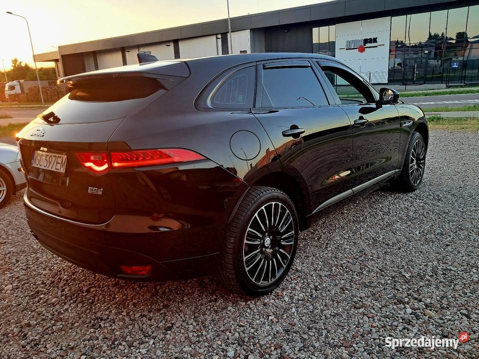 Jaguar F pace R Sport Full Ledy Zamiana Łomża sprzedam