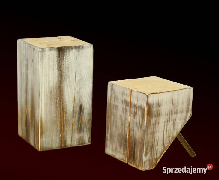 Kwietnik drewniany ARTstyle biały Warszawa