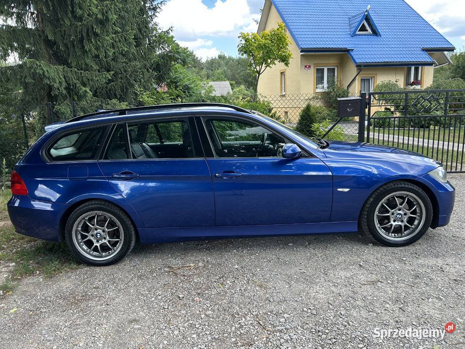BMW E91 318i niebieski Lubartów