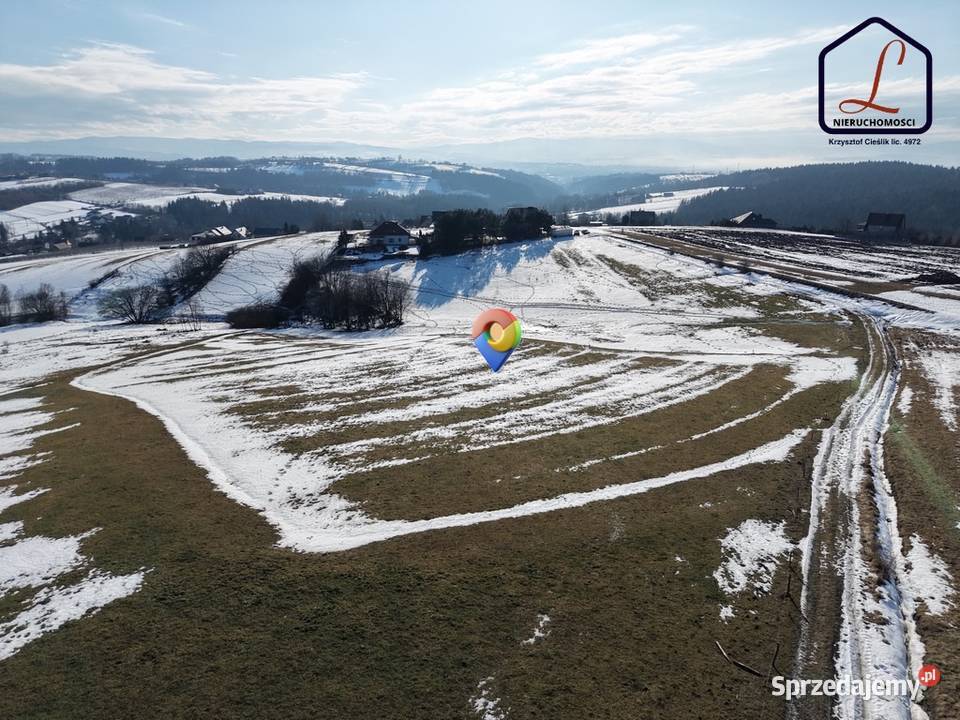 Działka rolna pow 3519 ar Klimkówka Librantowa rolna małopolskie