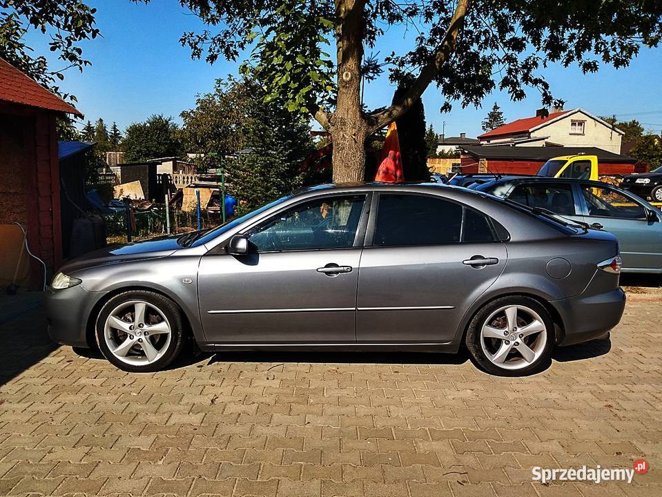 Mazda 6 SPRAWNA KLIMA 23 Benzyna Sportowa Bez łódzkie Zduńska Wola