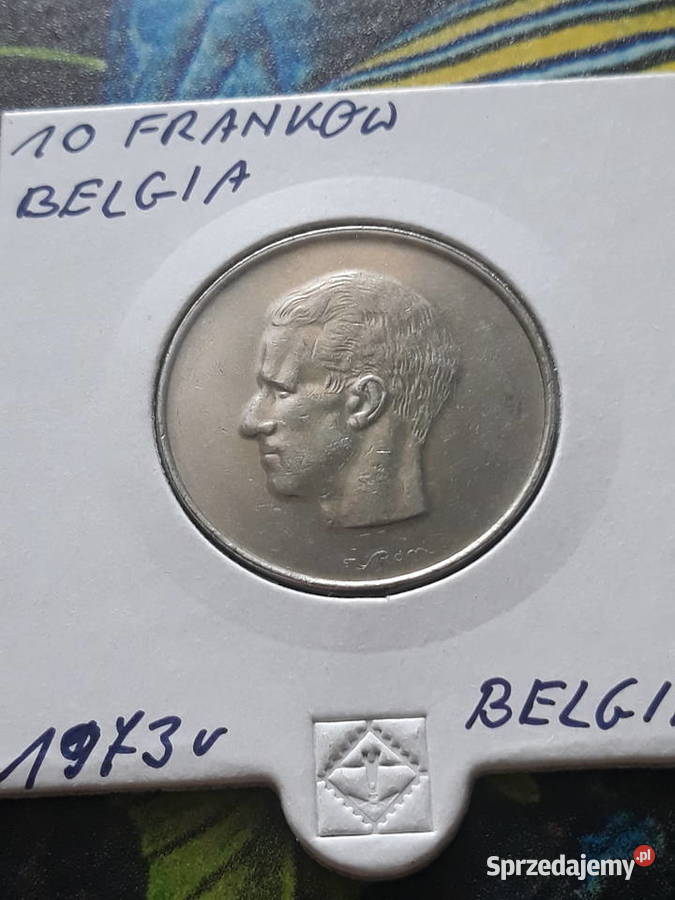 10 Franków Belgia 1973 r Konin