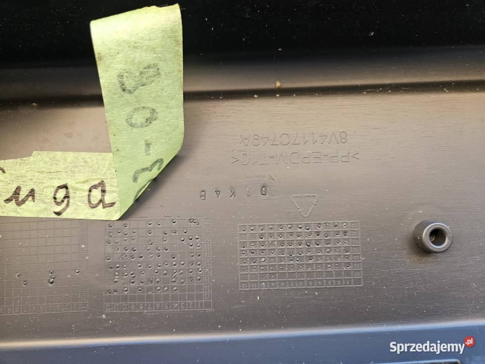 FORD KUGA MK1 SPOILER ZDERZAKA PRZÓD PRZEDNI osobowe