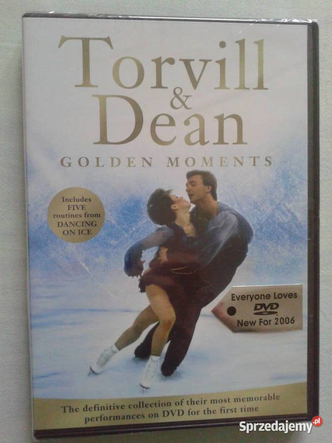 Torvill Dean GOLDEN MOMENTS 2006 dvd video kubek dokument