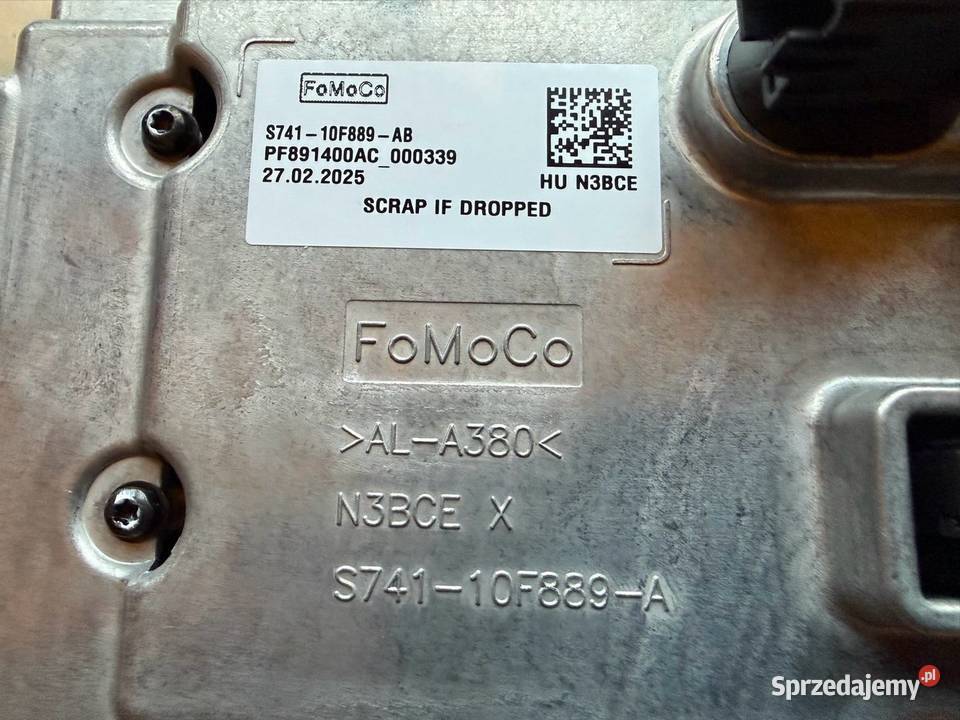 Wyświetlacz ekran Ford Transit Volkswagen T7 Murowana Goślina