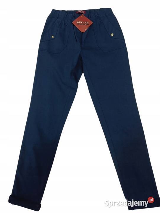 Spodnie damskie 34 bengalina elastyczna 44 Spodnie Wieluń