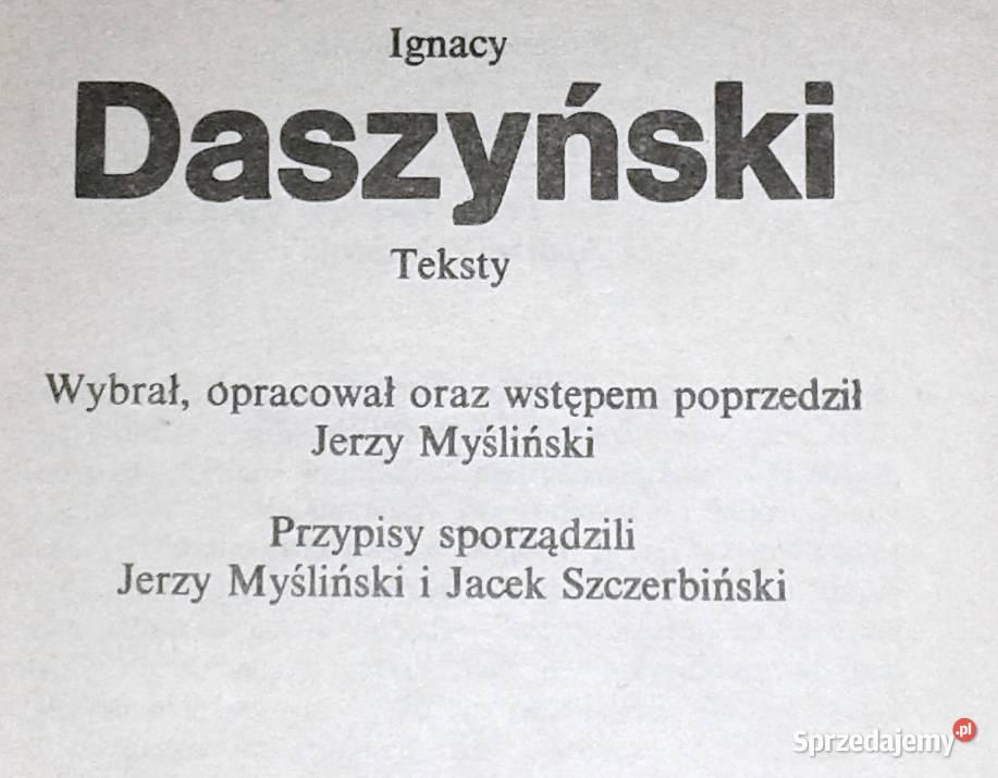 Ignacy Daszyński Teksty Polska Myśl Polityczna