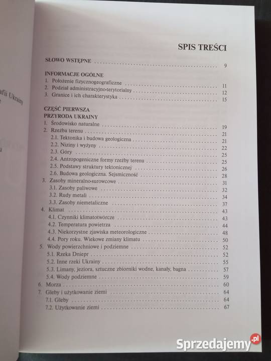 Ukraina przyroda ludność gospodarka świętokrzyskie Sandomierz