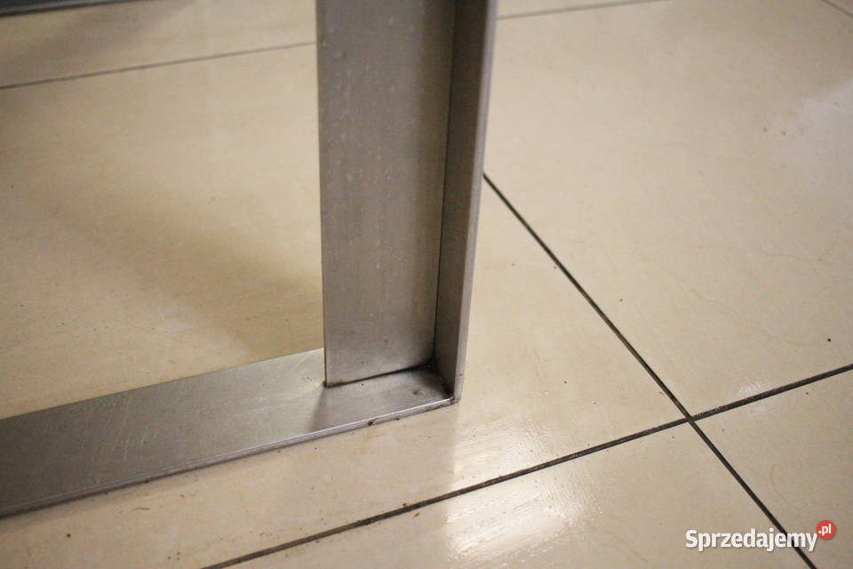 Stół kawowy nogi spawane stal nierdzewna Stoły, krzesła, biurka Pszczyna sprzedam