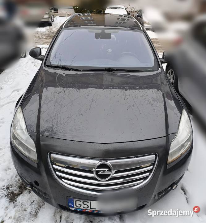 Opel Insignia szary sedan okazja nieuszkodzony pomorskie Słupsk