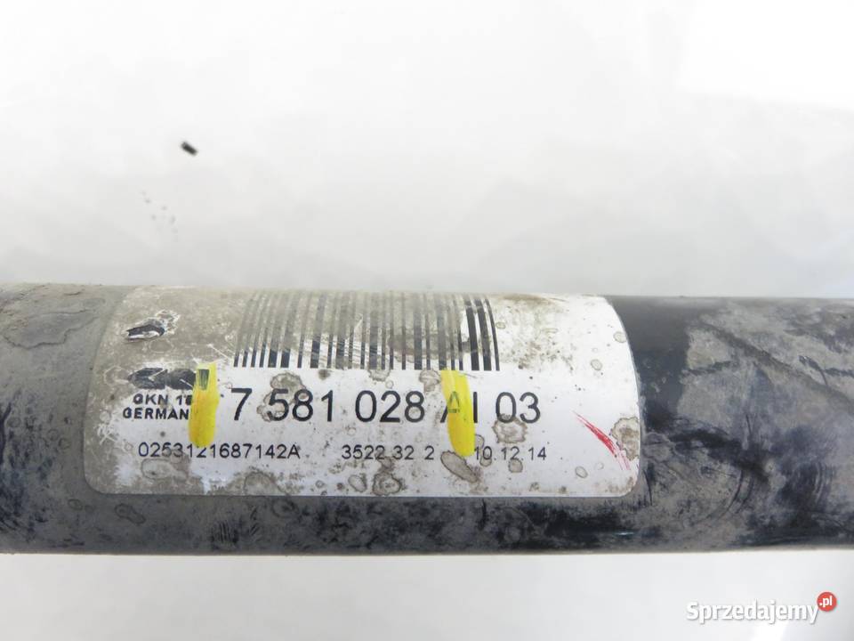 PÓŁOŚ LEWA TYLNA BMW F11 520 d 7581028