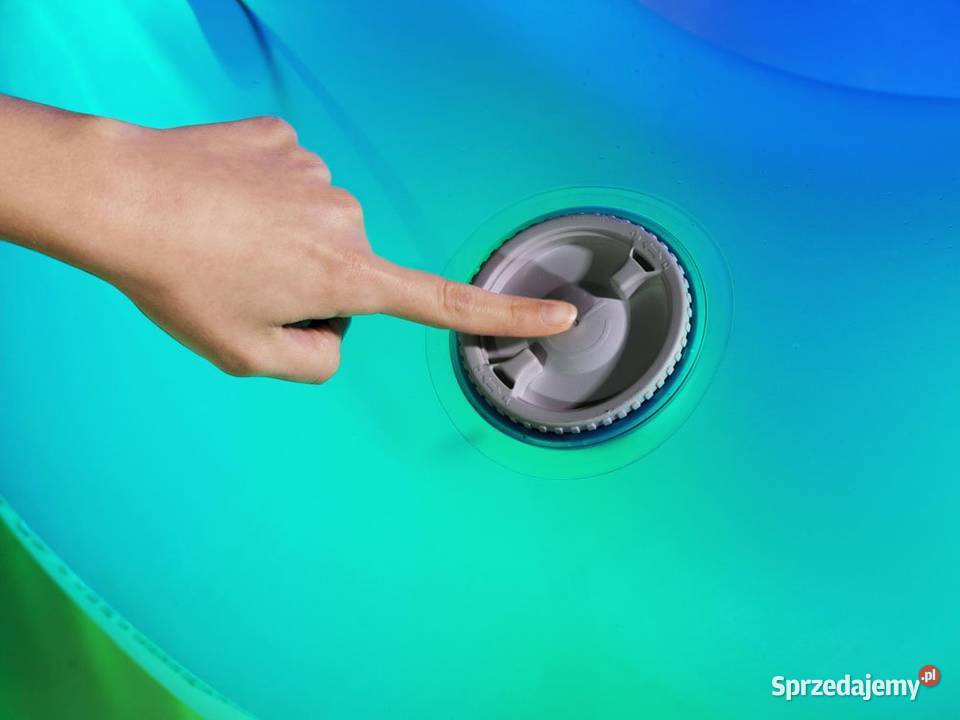 Bestway Neonowy Fotel dmuchany LED 118x117 43252 Kielce