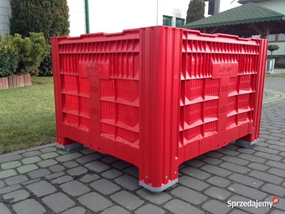 SKRZYNIOPALETA PLASTIKOWA PALBOX AŻUROWA Warka