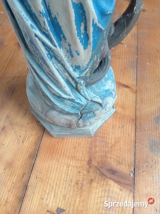 Stara figura drewniana goralszczyzna Gdów