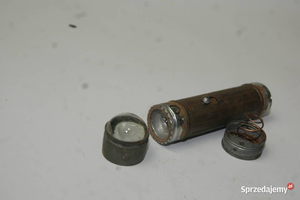PERTRAX KOCIE OKO SZKŁO STARA LAMPKA NA BATERIE Rybnik