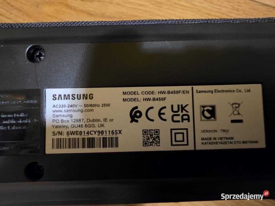 Samsung głośniki Warszawa sprzedam