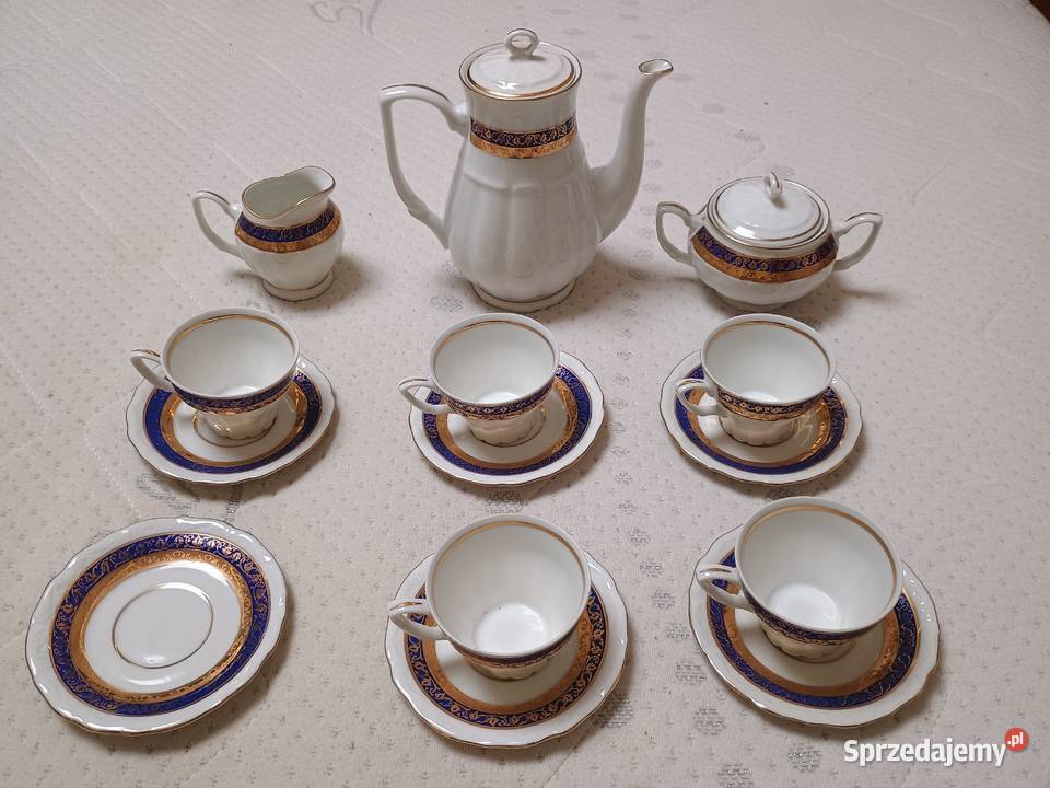 Zestaw porcelany prl Gorzów Wielkopolski