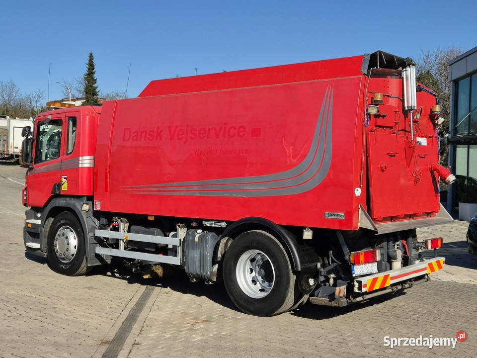 zamiatarki Scania P230 Zamiatarka Scania P230 Łaziska Górne