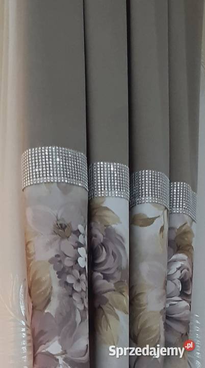 Zasłony velvet róże Mława