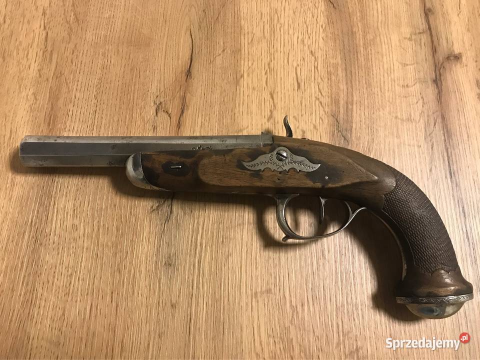 Pistolet czarnoprochowy kapiszonowy antyk sprzedam