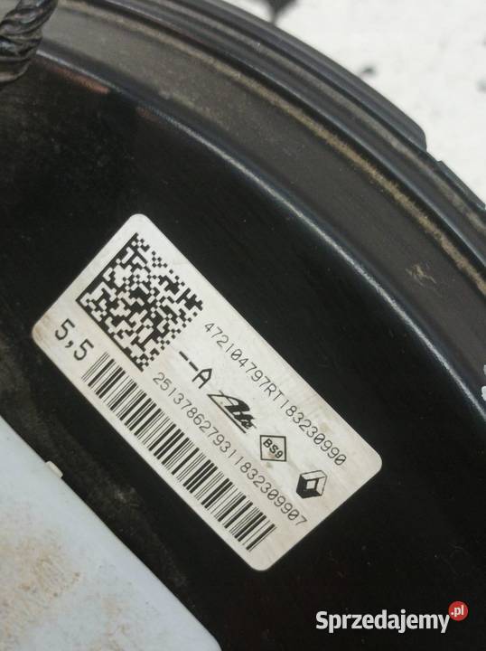 POMPA HAMULCOWA SERWO 472104797R Dacia Duster II świętokrzyskie