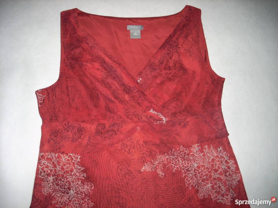ANN TAYLOR sukienka elegancka bez rękawów 40 42 Nowy Sącz
