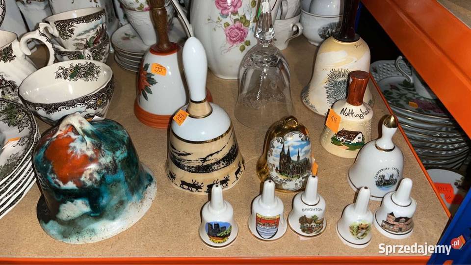 Dzwonek kryształ szkło Porcelana i szkło Gdańsk